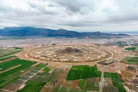 دارابگرد نخستین شهر دایره ای جهان