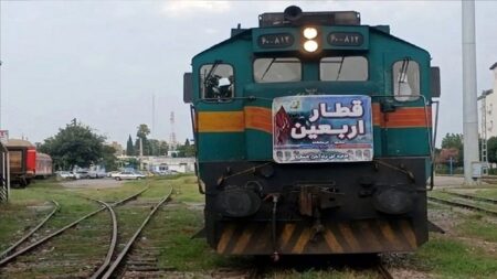 نفر با قطار ویژه اربعین از گرگان به کرمانشاه اعزام‌ می‌شوند
