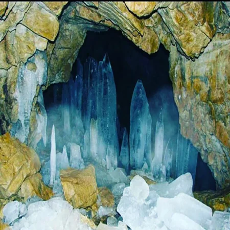 غار یخ مراد؛ گنجینه پنهان در دل البرز