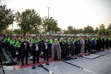 اعزام نیروهای خدماتی شهر مشهدبه کربلا