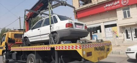 اتتقال خودروهای رها شده در مهران