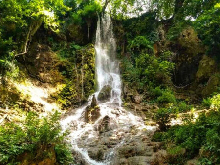 آبشار سمبی مازندران در دل طبیعت