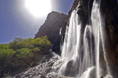آبشار یاسوج منظره ای دل انگیر برای گردشگران