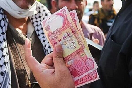 نمودار نوسانات قیمت دینار عراق و نرخ ارز ویژه اربعین در بازار ارز ایران در تاریخ ۲۲ مرداد ۱۴۰۴