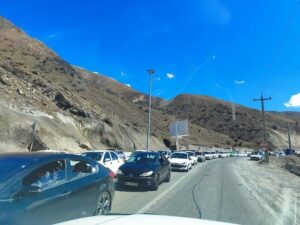 جاده چالوس پس از ۵ روز دوطرفه شد”