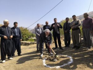 آغاز ساخت نخستین اقامتگاه بوم گردی روستای دشه پاوه