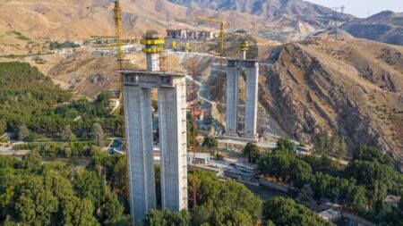 بزرگ‌ترین پل خاورمیانه در آستانه بهره‌برداری