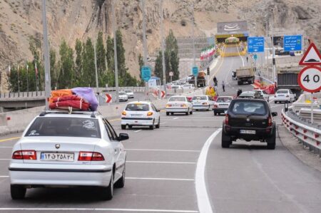 مسیر شمال به جنوب آزادراه تهران - شمال و جاده چالوس مسدود شد