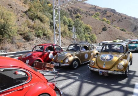 جاده چالوس میزبان رالی بیتل‌ها