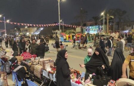 نمایش هویت فرهنگی و هنری ایلام در نمایشگاه صنایع دستی عراق