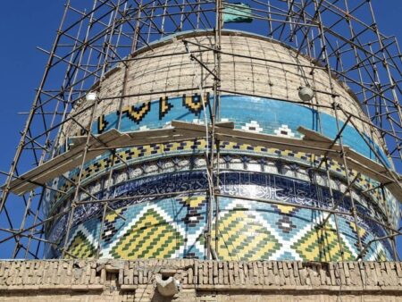 آغاز مرمت بنای تاریخی و مذهبی امامزاده شاهزاده محمد (ع) ورامین