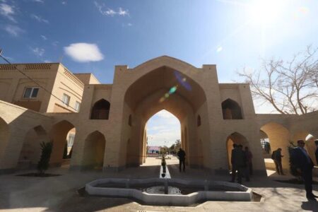 افتتاح سردر ورودی قبرستان تاریخی جوی هُرهُر در یزد+خبرسفر